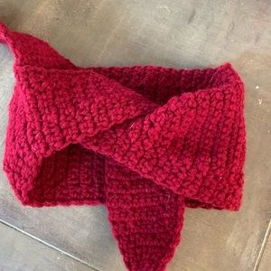 Dog Knit Scarf